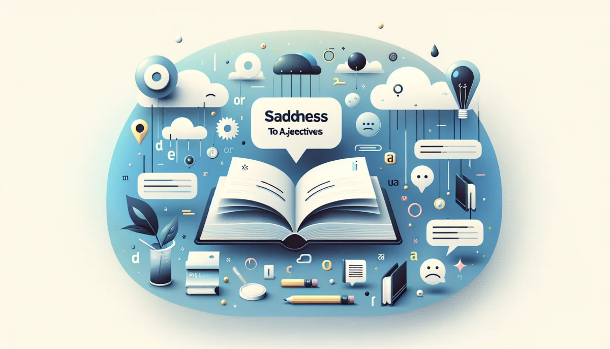 Describing Sadness: A Comprehensive Guide to Adjectives