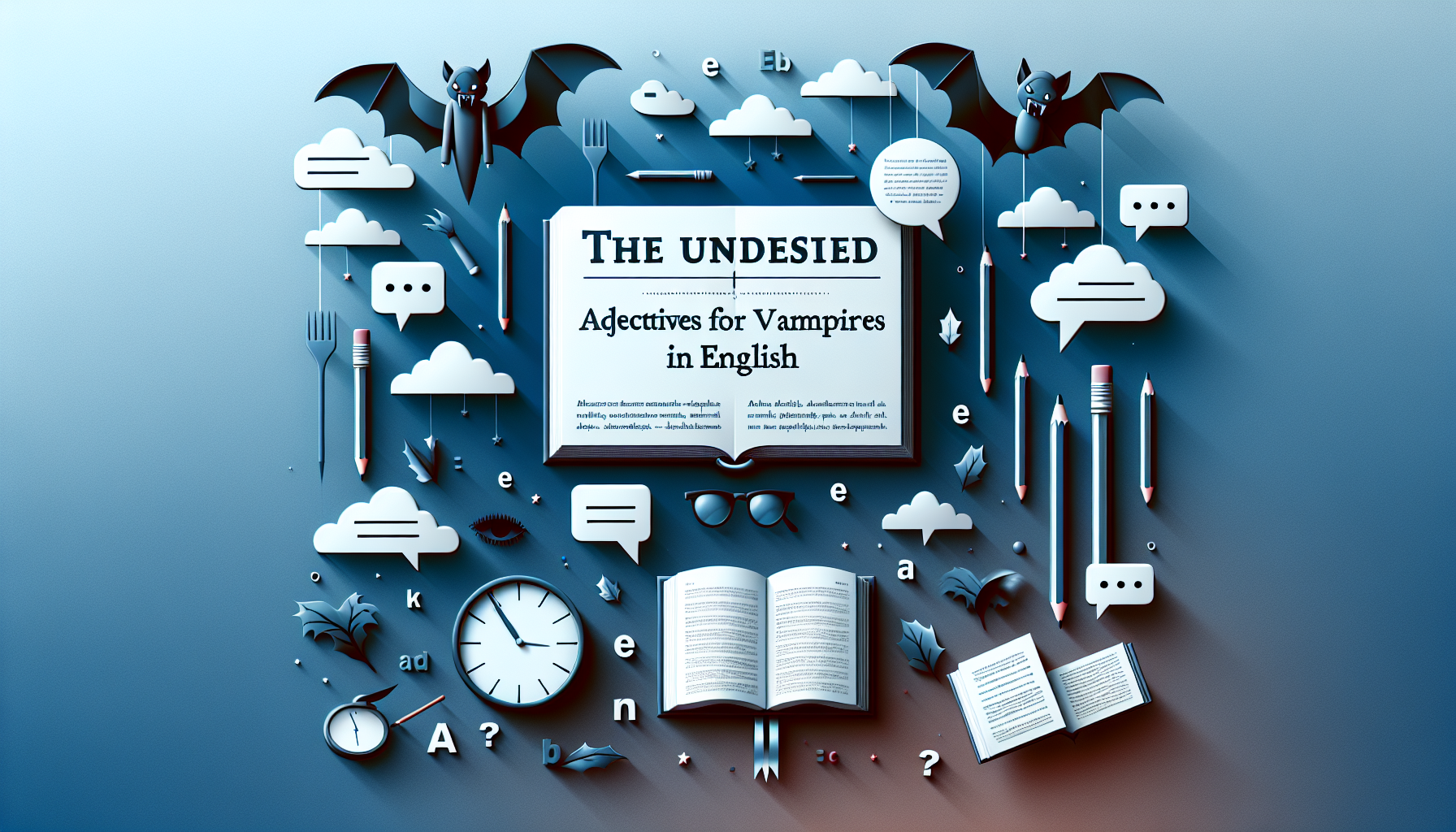 Describing the Undead: Adjectives for Vampires in English