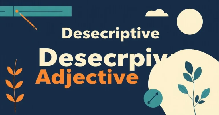 Illustration for Descriptive Adjectives: Highlighting Notable Achievements