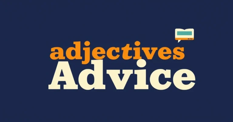 Illustration for Effective Adjectives for Advice: A Comprehensive Guide