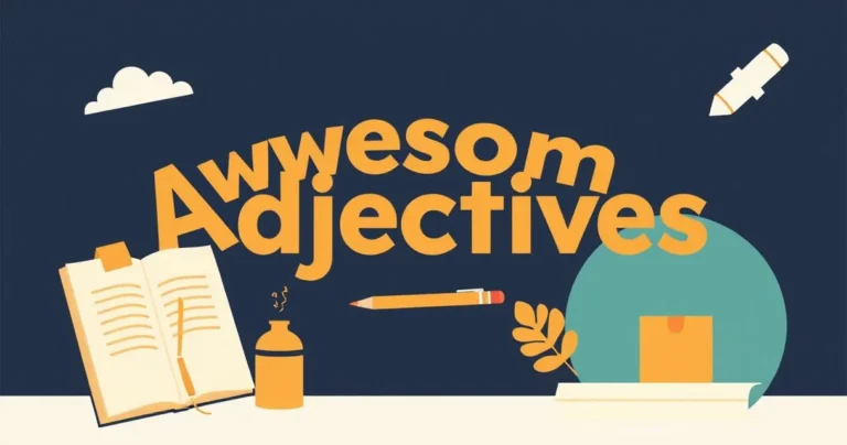 Illustration for Awesome Adjectives: Mastering Alliteration in English