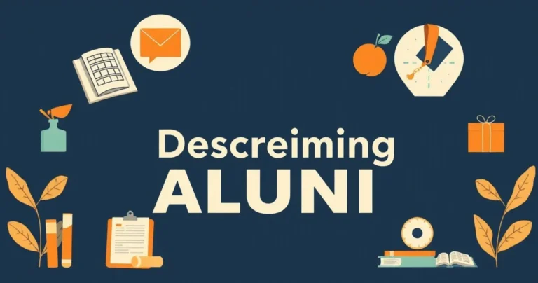 Illustration for Describing Alumni: A Guide to Adjectives for Graduates