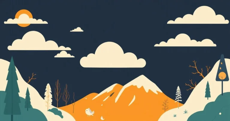 Illustration for Describing the Atmosphere: Mastering Adjectives for Ambience