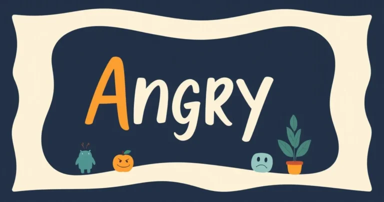 Illustration for Adjectives for Angry: A Comprehensive Guide