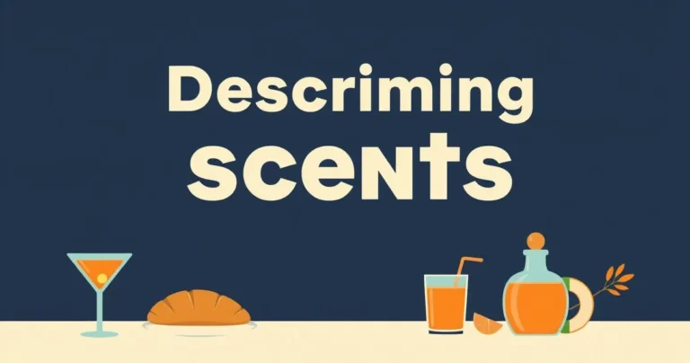 Illustration for Describing Scents: A Guide to Adjectives for Aroma
