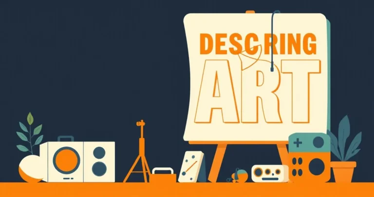 Illustration for Describing Art: Mastering Adjectives for Artistic Expression