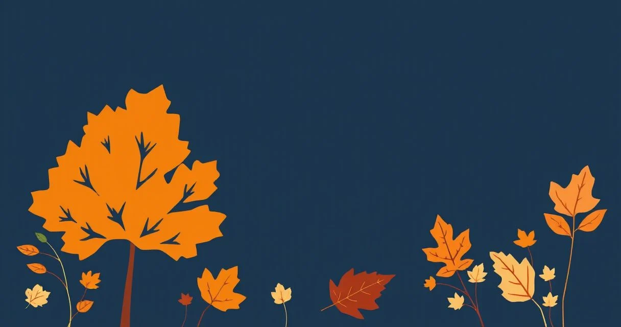 Illustration for Describing Autumn: Mastering Adjectives for Fall