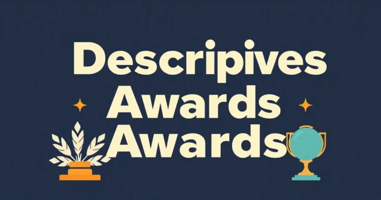 Illustration for Descriptive Adjectives for Awards: A Comprehensive Guide