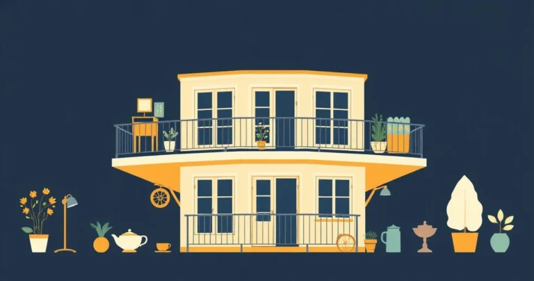 Illustration for Describing Balconies: A Guide to Adjectives
