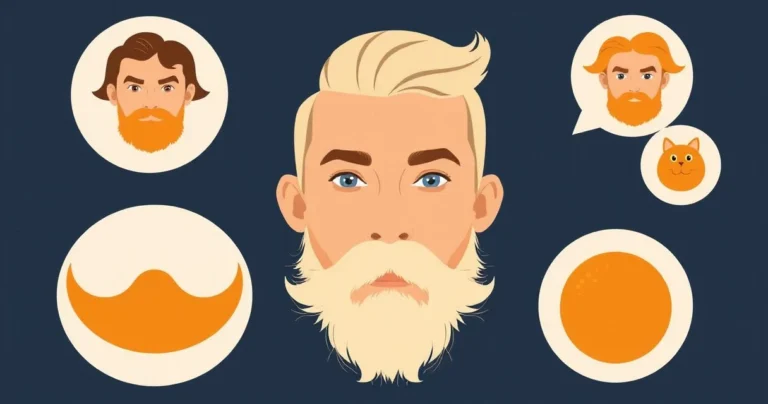 Illustration for Describing Facial Hair: A Guide to Adjectives for Beards