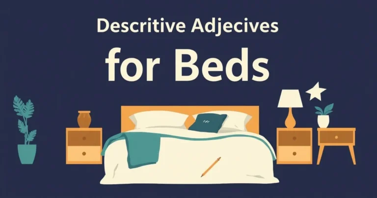 Illustration for Descriptive Adjectives for Beds: A Comprehensive Guide