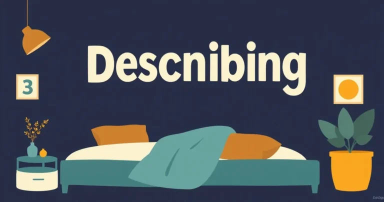 Illustration for Describing Comfort: Mastering Adjectives for Blankets
