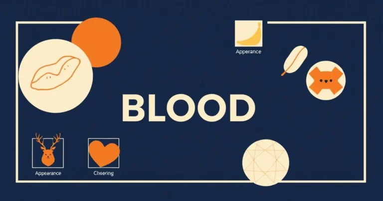Illustration for Adjectives for Blood: A Comprehensive Guide