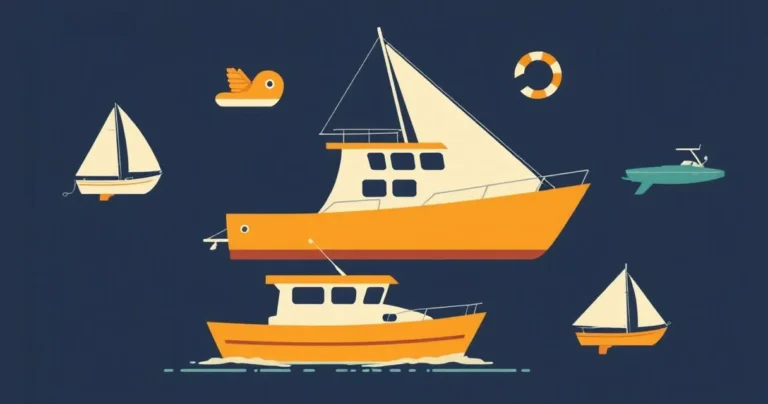 Illustration for Descriptive Adjectives for Boats: A Comprehensive Guide