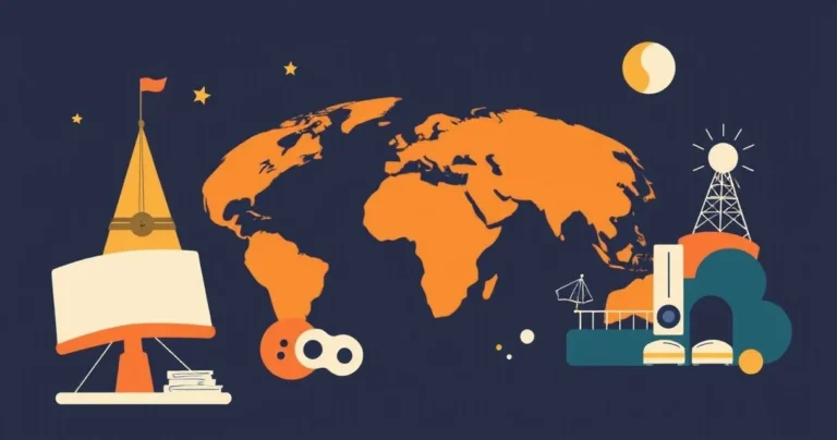 Illustration for Describing Worlds: A Comprehensive Guide to Adjectives for Books