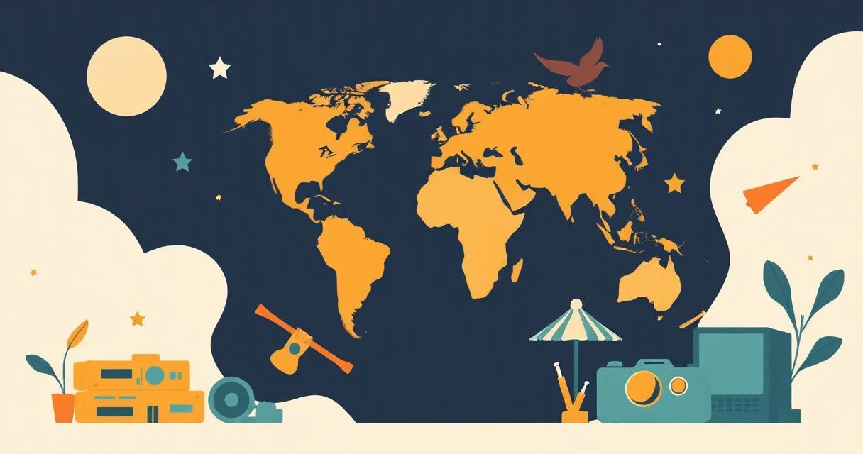Illustration for Describing Worlds: A Guide to Adjectives for Books