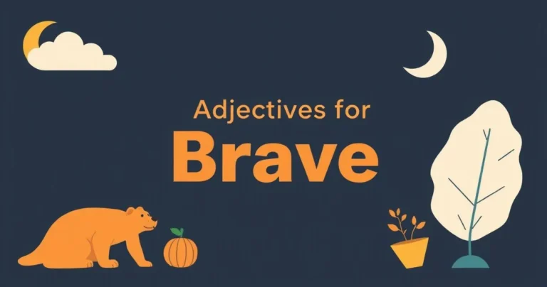 Illustration for Adjectives for Brave: A Comprehensive Guide