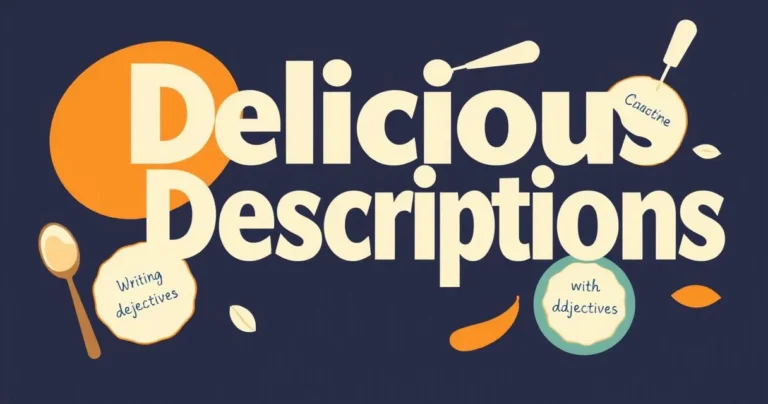 Illustration for Delicious Descriptions: Mastering Adjectives for Breakfast