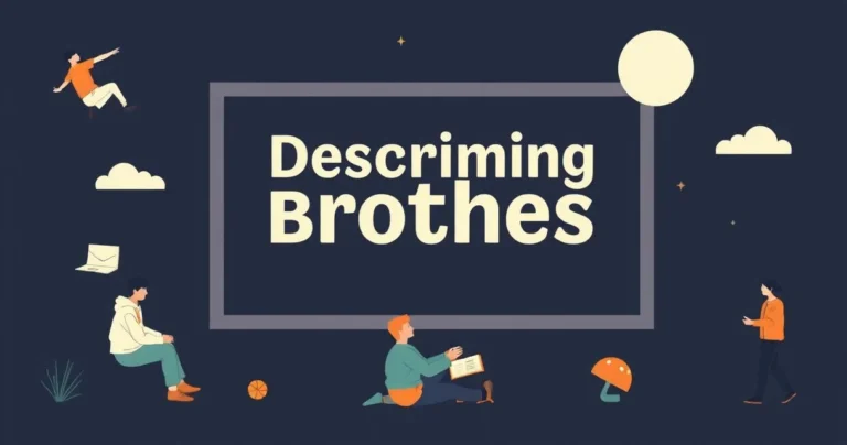 Illustration for Describing Brothers: A Guide to Adjectives for Family Bonds