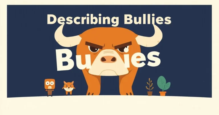 Illustration for Describing Bullies: A Guide to Adjectives