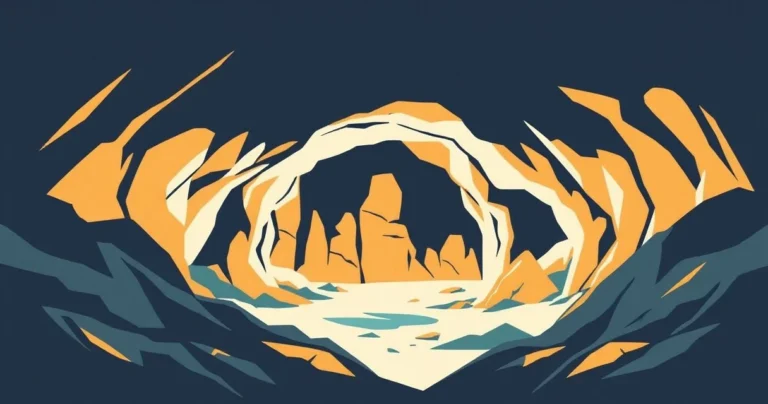 Illustration for Describing Caves: A Guide to Adjectives