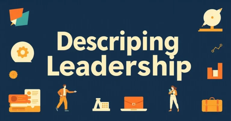 Illustration for Describing Leadership: Adjectives for CEOs and Executives
