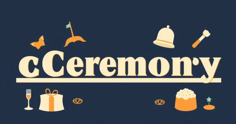 Illustration for Adjectives for Ceremony: A Comprehensive Guide