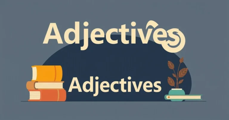 Illustration for Adjectives: Describing Words for Young Learners