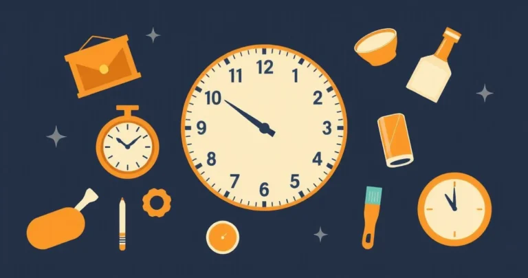 Illustration for Describing Time: A Comprehensive Guide to Adjectives for Clocks