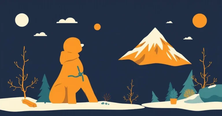 Illustration for Describing the Chill: A Guide to Adjectives for Cold