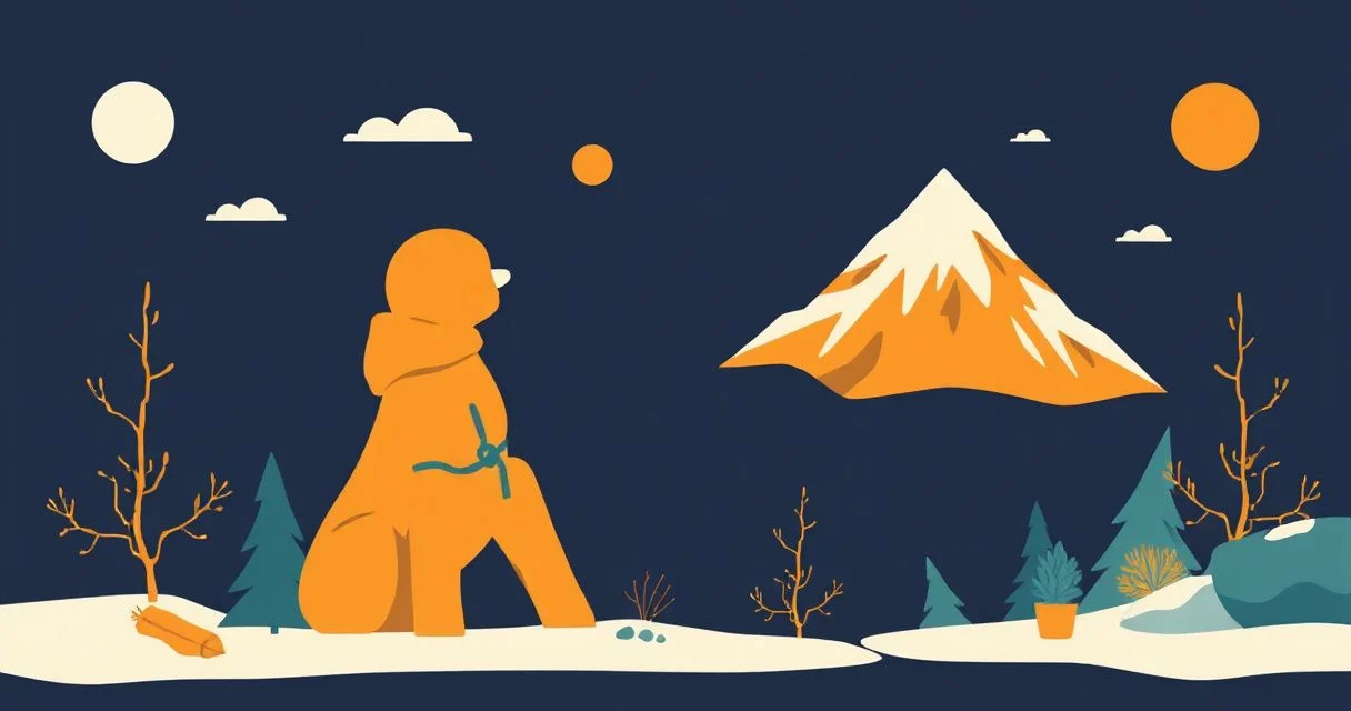 Illustration for Describing the Chill: A Guide to Adjectives for Cold