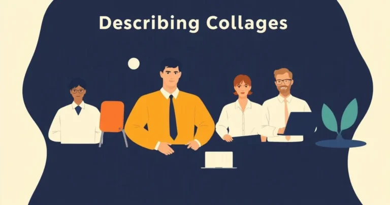 Illustration for Describing Colleagues: Mastering Adjectives in the Workplace