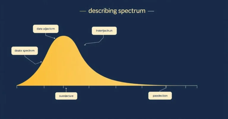 Illustration for Describing the Spectrum: Mastering Adjectives for Colors