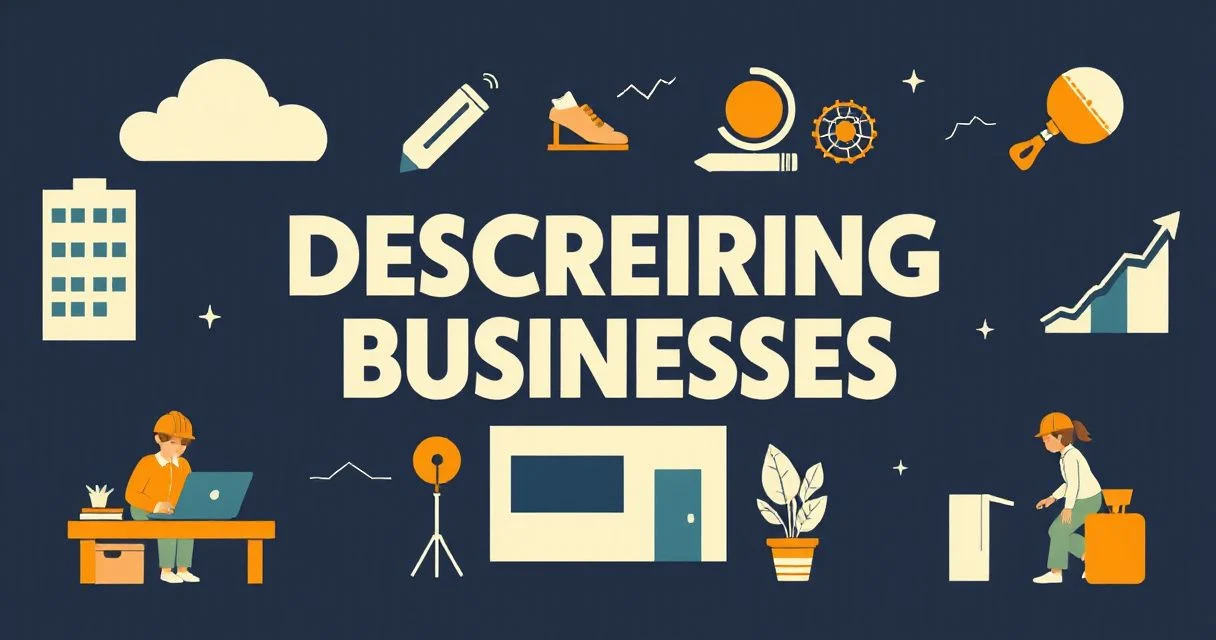 Illustration for Describing Businesses: Adjectives for Company Success