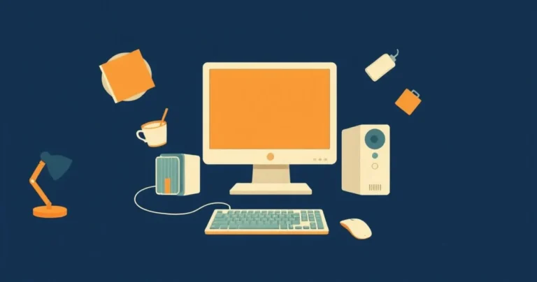 Illustration for Describing Computers: A Comprehensive Guide to Adjectives