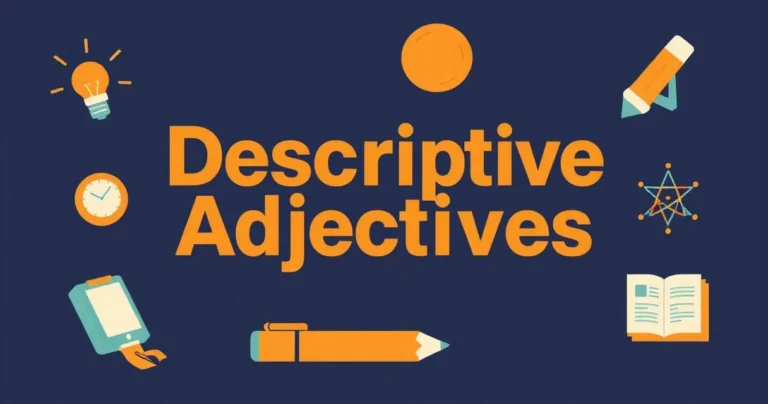 Illustration for Descriptive Adjectives: A Guide to Construction Vocabulary
