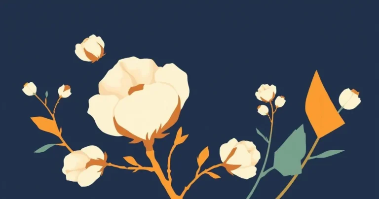 Illustration for Describing Cotton: A Guide to Adjectives for Cotton