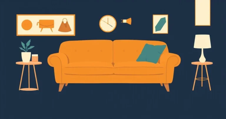 Illustration for Describing Your Couch: A Guide to Adjectives