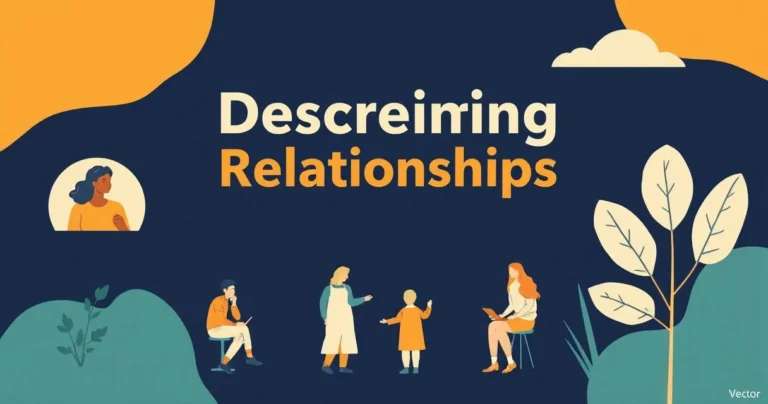 Illustration for Describing Relationships: Adjectives for Couples