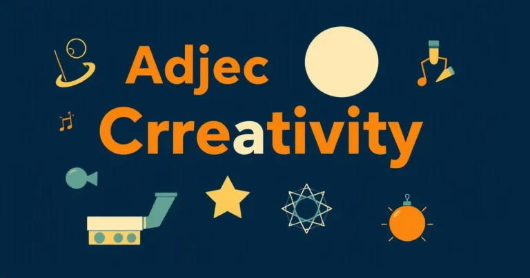 Illustration for Adjectives for Creativity: A Comprehensive Guide