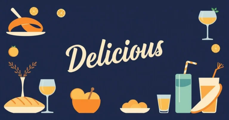 Illustration for Describing Delicious: Mastering Adjectives for Cuisine