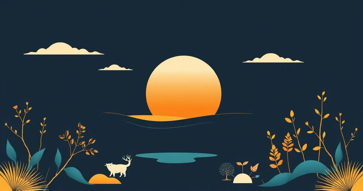 Illustration for Describing Dawn: A Guide to Adjectives for Daybreak