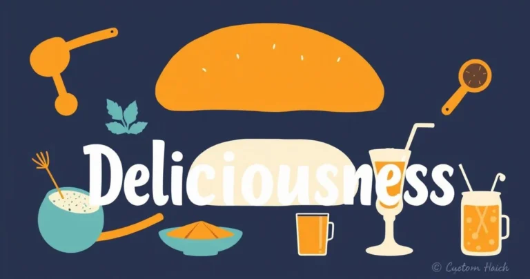 Illustration for Describing Deliciousness: A Guide to Adjectives for Food