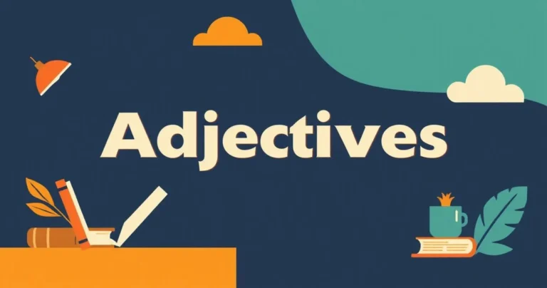 Illustration for Descriptive Adjectives: A Comprehensive Guide