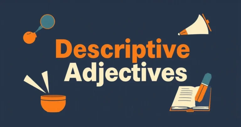 Illustration for Descriptive Adjectives: Mastering Design Vocabulary