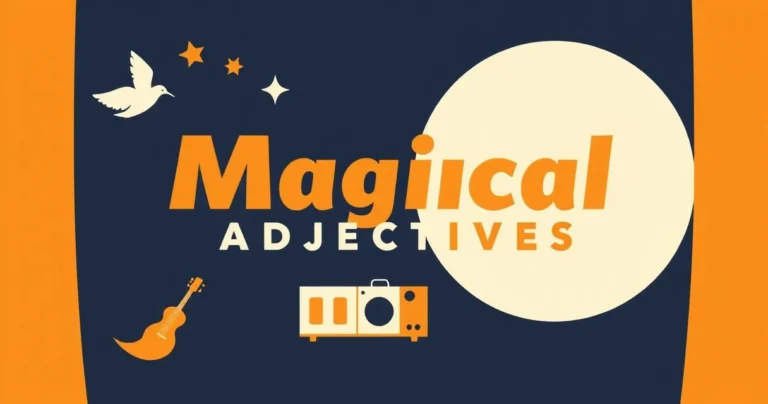 Illustration for Magical Adjectives: Describing the World of Disney
