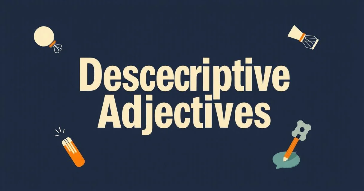 Illustration for Descriptive Adjectives: Enhancing Your English Vocabulary