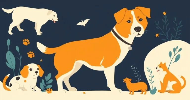 Illustration for Describing Our Canine Companions: A Guide to Adjectives for Dogs