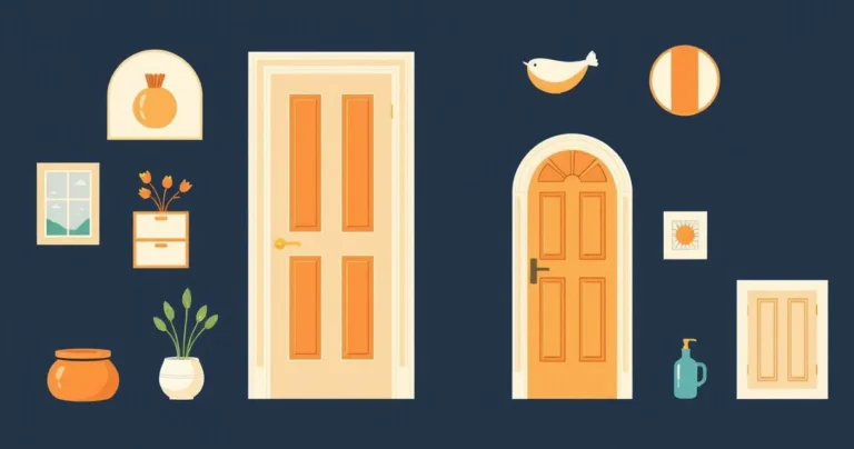 Illustration for Describing Doors: A Comprehensive Guide to Adjectives
