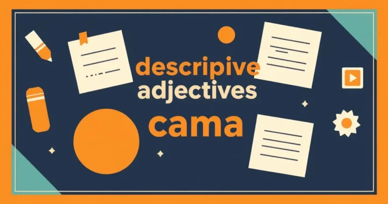 Illustration for Descriptive Adjectives for Drama: A Comprehensive Guide